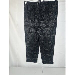 Vintage Gold Label Victoria's Secret Elastic Waist Lounge Pants Black Women’s Xl